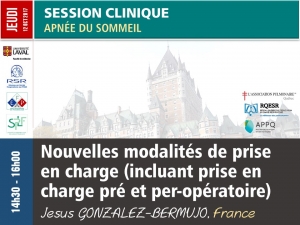 Nouvelles modalités de prise en charge (incluant prise en charge pré et per-opératoire)