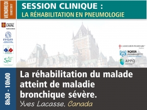 La réhabilitation du malade atteint de maladie bronchique sévère