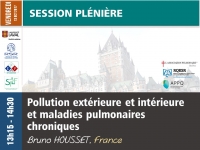 Pollution intérieure et extérieure et maladies pulmonaires chroniques (incluant un survol international sur biomasse, industrie, transports et cigarette électronique)