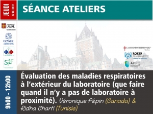 Évaluation des maladies respiratoires à l’extérieur du laboratoire (que faire quand il n’y a pas de laboratoire à proximité)