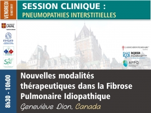 Nouvelles modalités thérapeutiques dans la Fibrose Pulmonaire Idiopathique