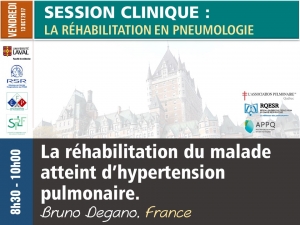 La réhabilitation du malade atteint d’hypertension pulmonaire