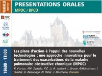 Les plans d’action à l’appui des nouvelles technologies : une approche innovatrice pour le traitement des exacerbations de la maladie pulmonaire obstructive chronique (MPOC)