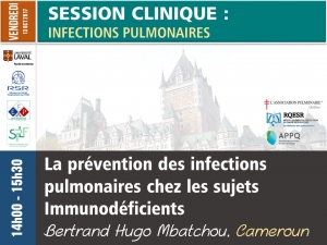 La prévention des infections pulmonaires chez les sujets immunodéficients