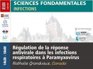 Régulation de la réponse antivirale dans les infections respiratoires à Paramyxovirus