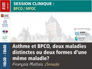 Asthme et BPCO, deux maladies distinctes ou deux formes d’une même maladie?