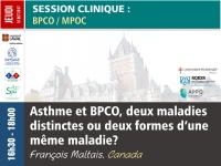 Asthme et BPCO, deux maladies distinctes ou deux formes d’une même maladie?