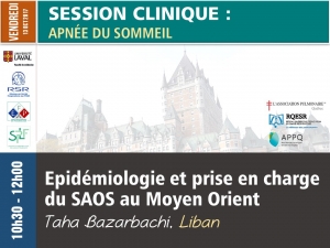 Epidémiologie et prise en charge du SAOS au Moyen Orient