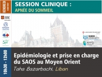 Epidémiologie et prise en charge du SAOS au Moyen Orient