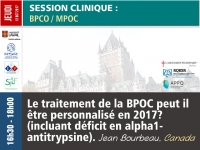 Le traitement de la BPCO peut il être personnalisé en 2017? (incluant déficit en alpha1-antitrypsine)