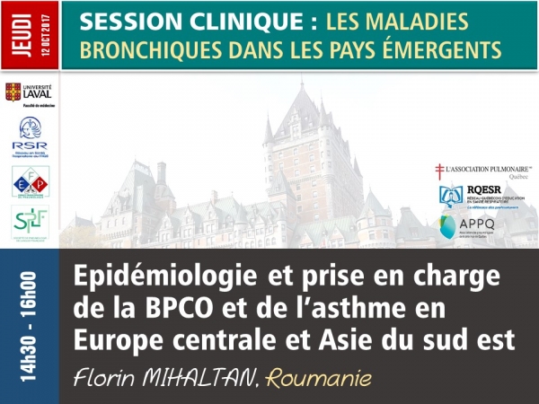 Épidémiologie et gestion de la BPCO et de l’asthme en Europe centrale et Asie du Sud-Est
